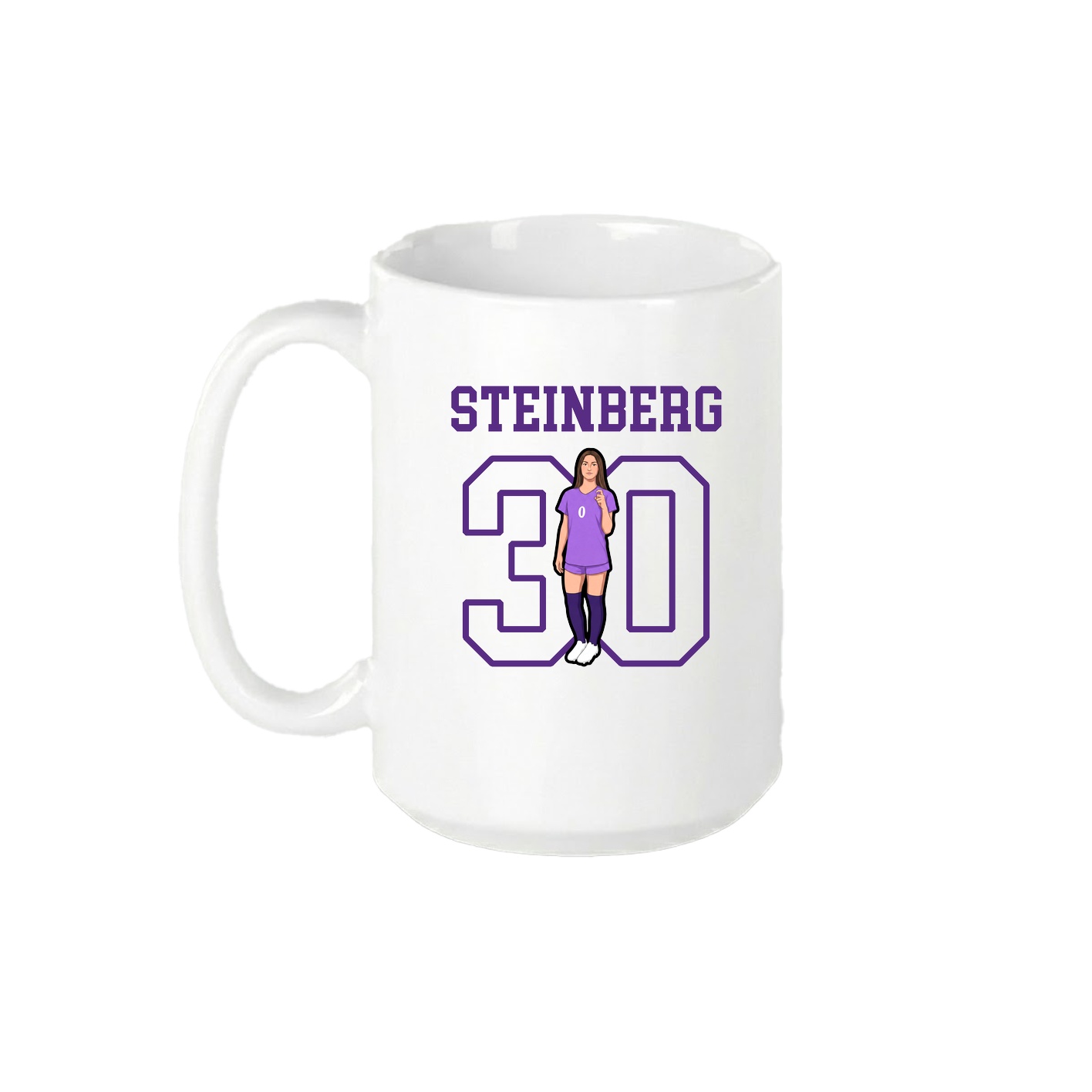 15oz Coffee Mug — Shirsey in White