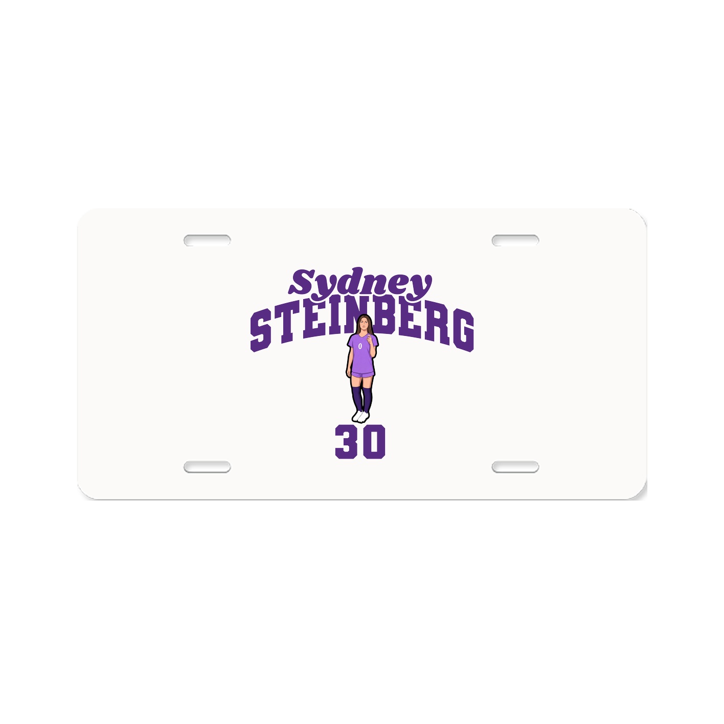 License Plate — Signature Arch in Classic