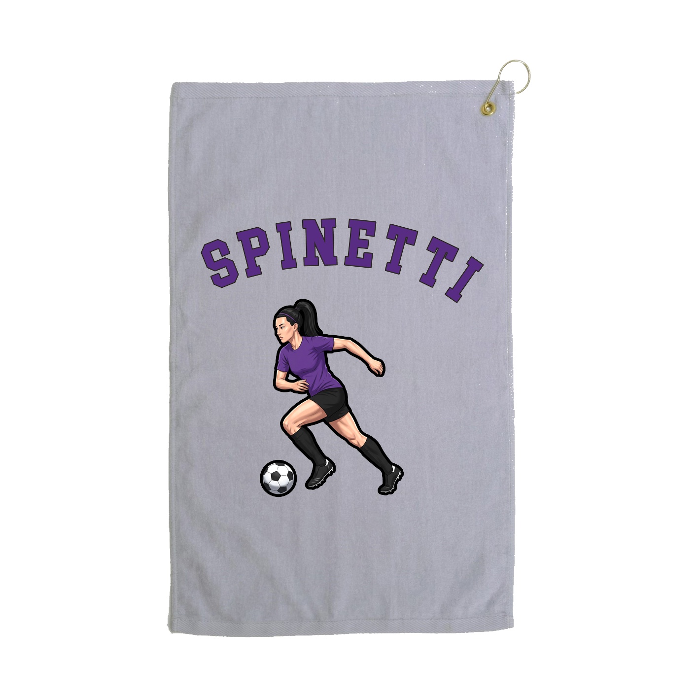Golf Towel — Shirsey Arch in Grey