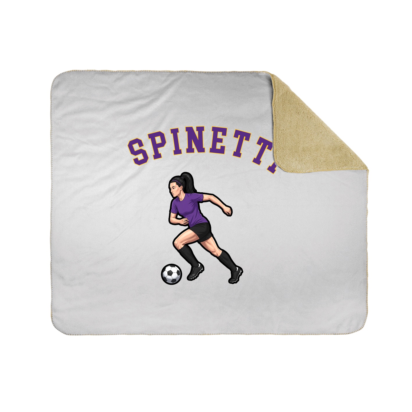 Throw Blanket — Shirsey Arch in White