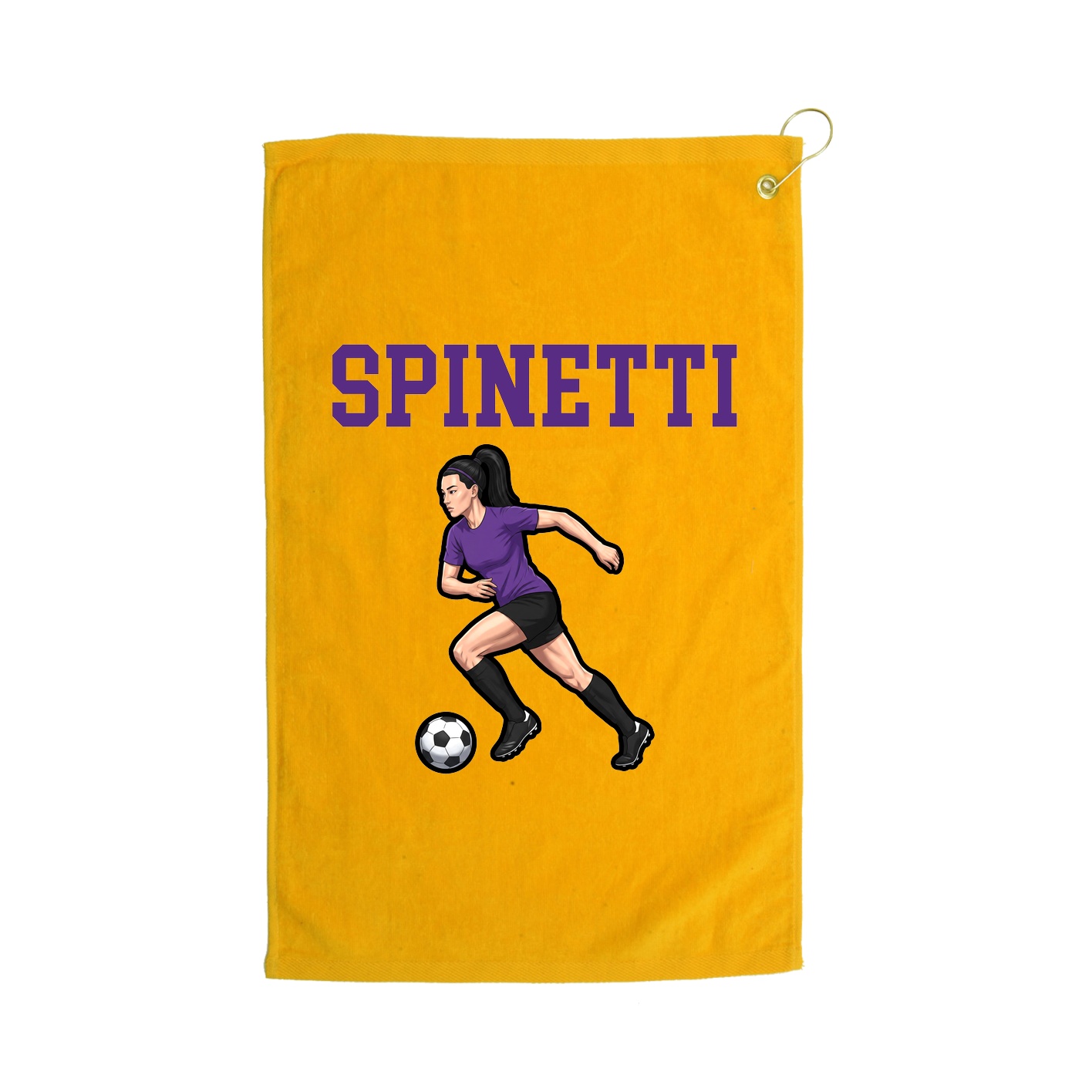 Golf Towel — Shirsey in Gold