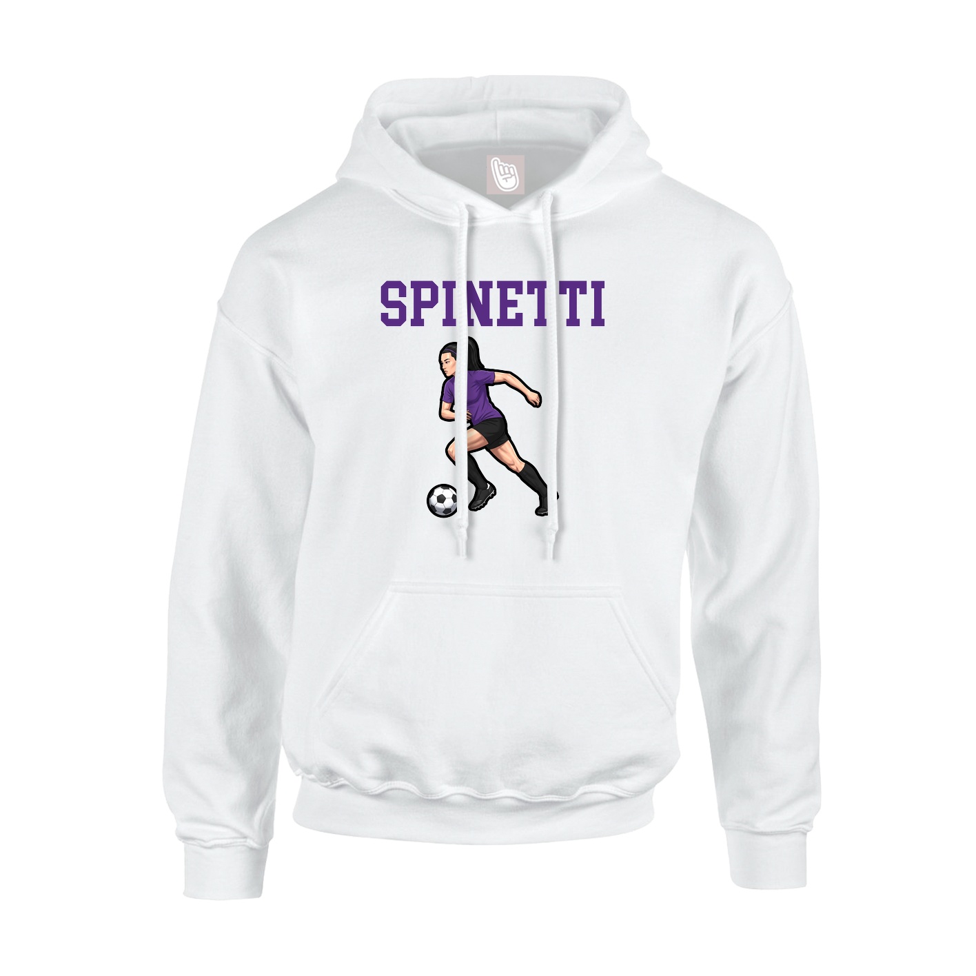 Youth Hoodie — Shirsey in White
