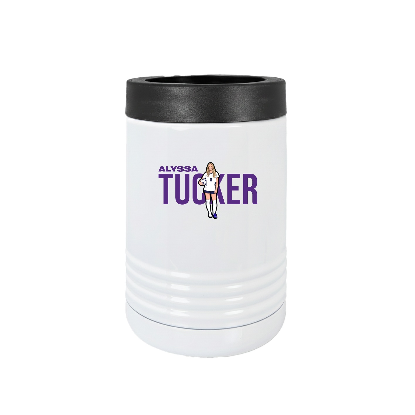 Beverage Holder — Player Name in White