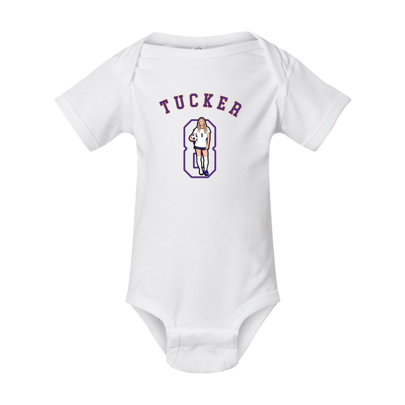 Baby Onesie — Shirsey Arch in White