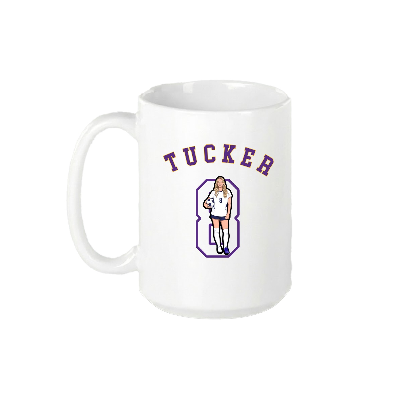 15oz Coffee Mug — Shirsey Arch in White