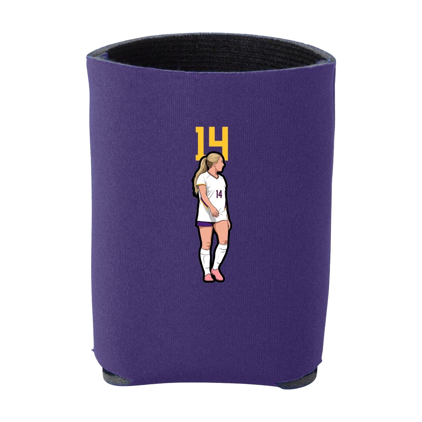 Can Holder — Number Top in Purple