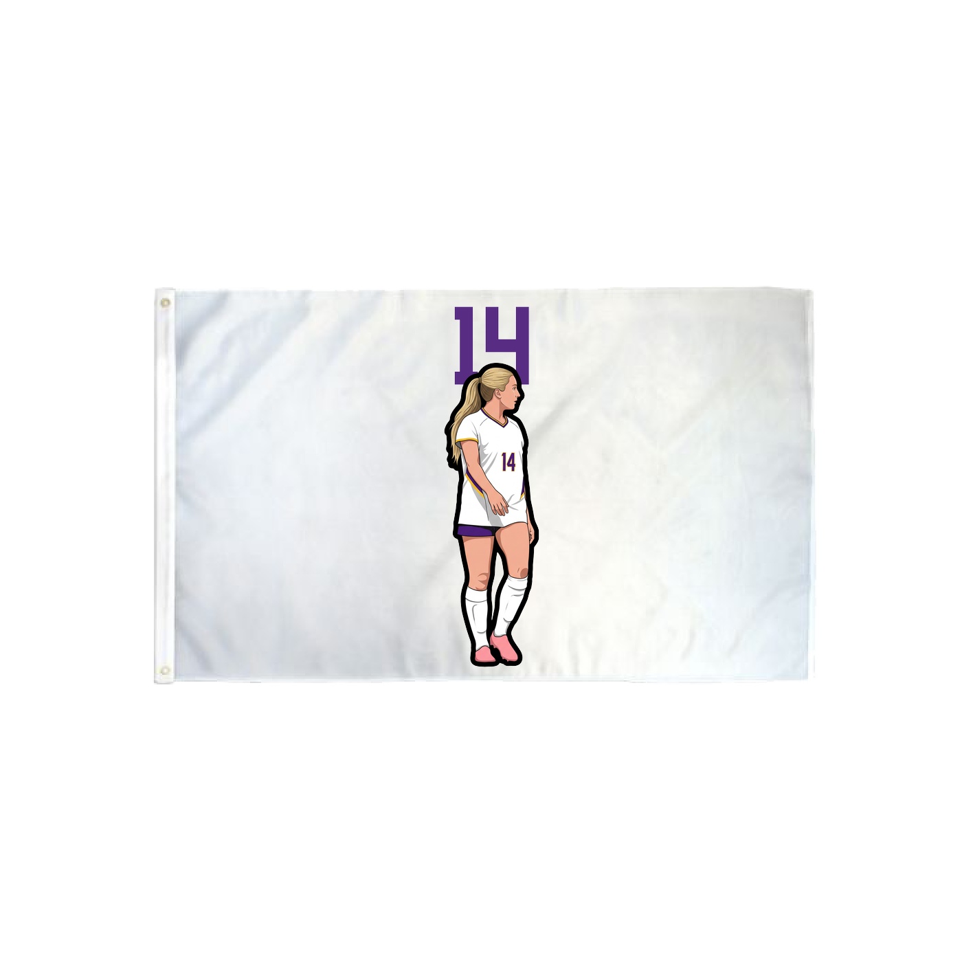 3x5 Flag — Number Top in Classic