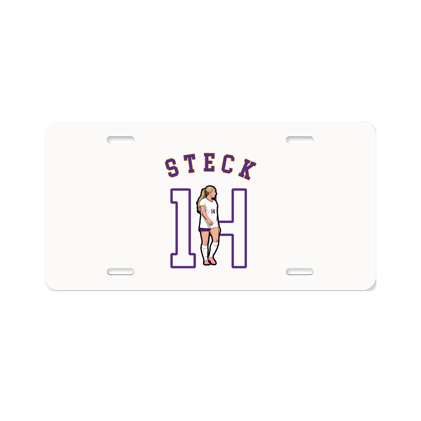 License Plate — Shirsey Arch in Classic