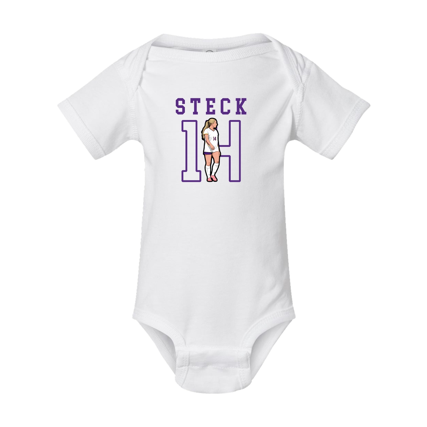 Baby Onesie — Shirsey in White