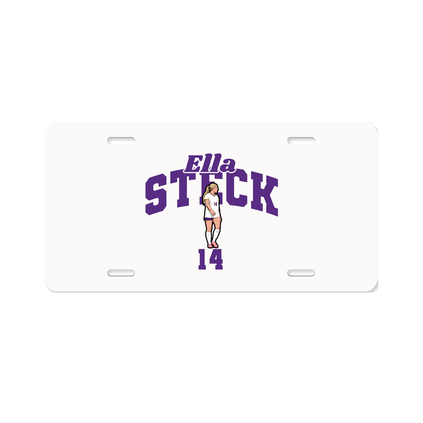 License Plate — Signature Arch in Classic