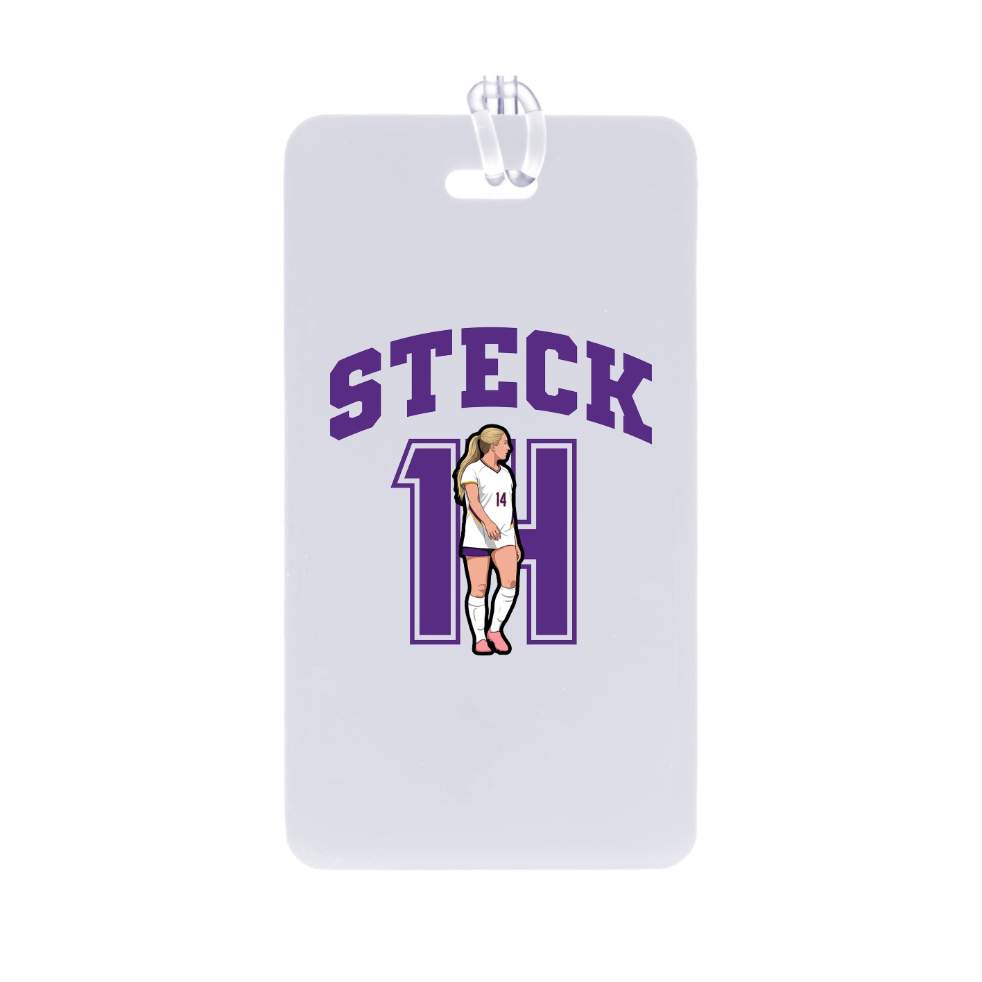 Bag Tag — Number in Classic