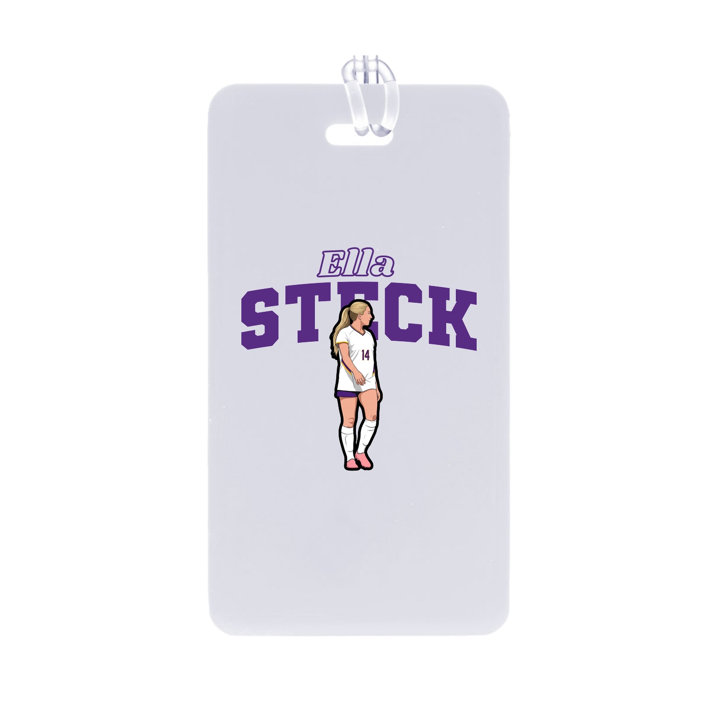 Bag Tag — Name Arch in Classic
