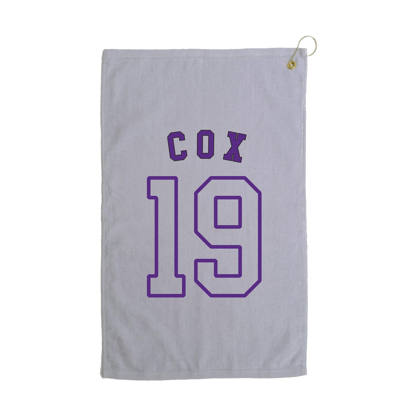 Golf Towel — Shirsey Arch in Grey