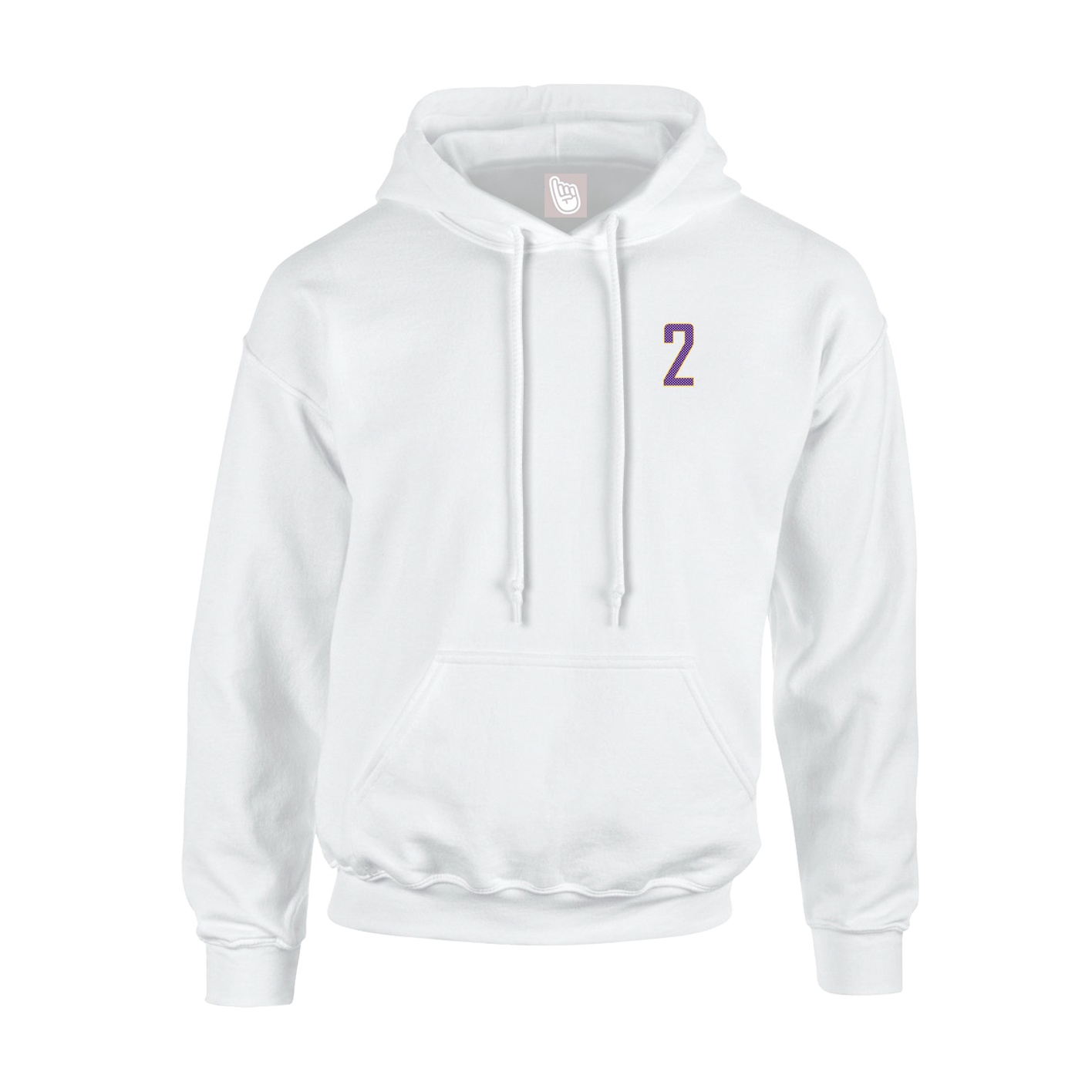 Youth Hoodie — Front Shirsy in White
