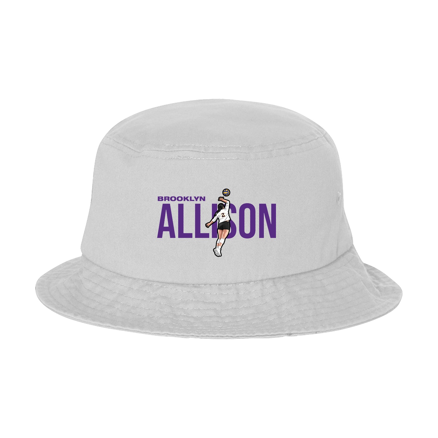 Bucket Cap — Player Name in White