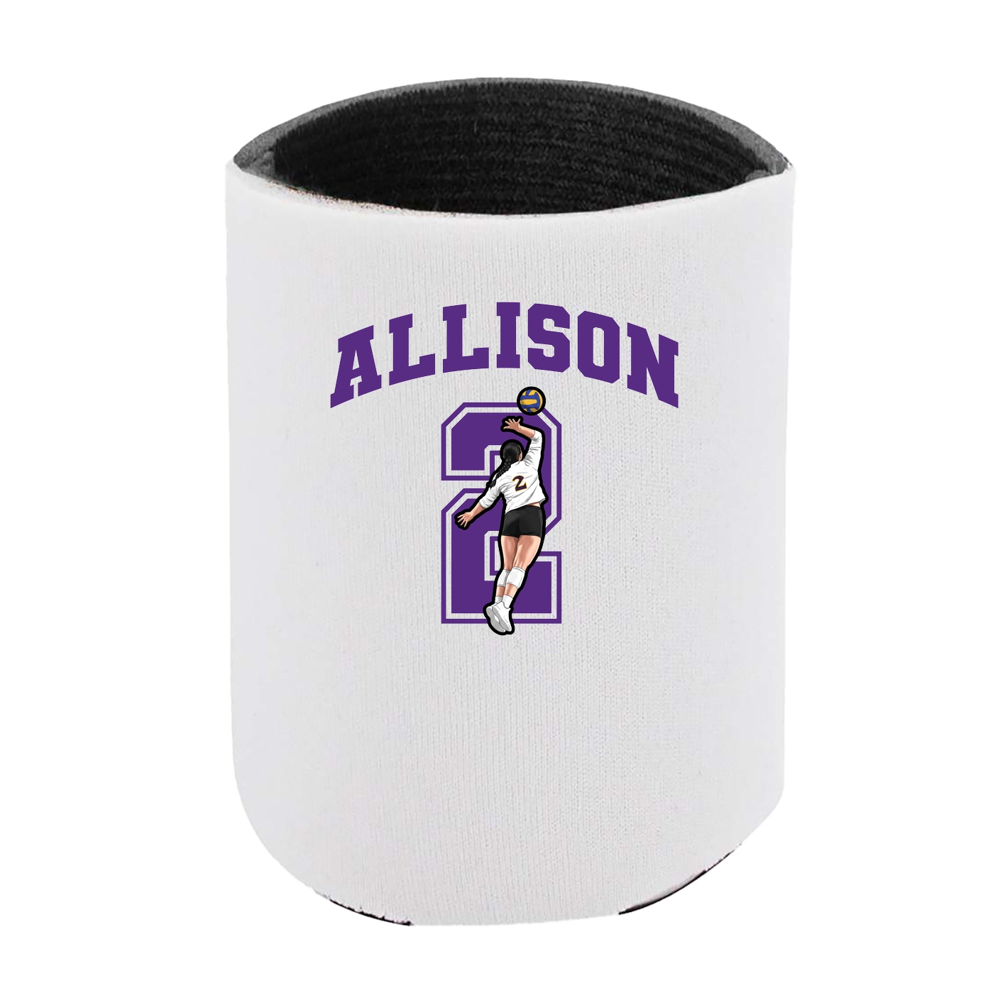 Can Holder — Number in White