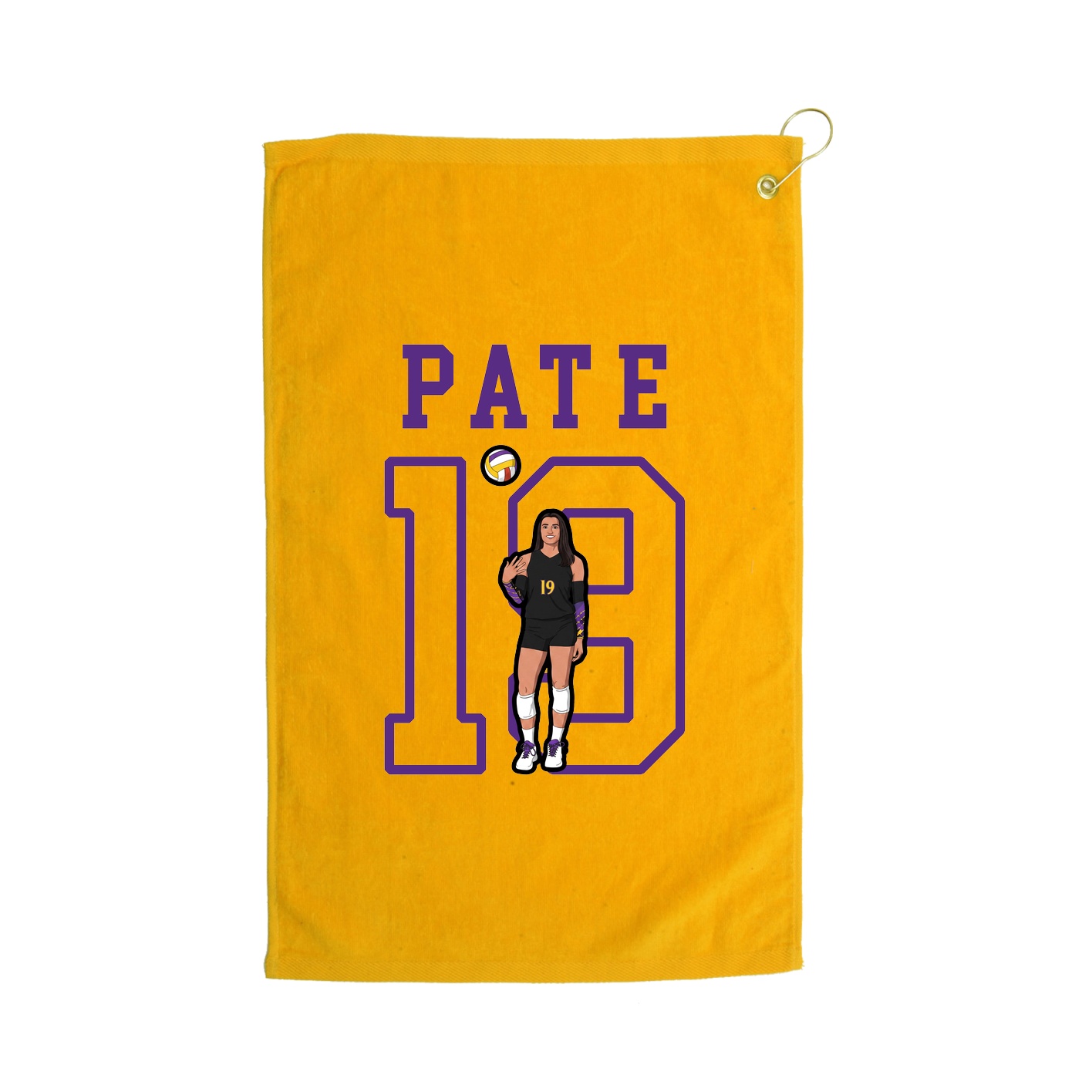 Golf Towel — Shirsey in Gold