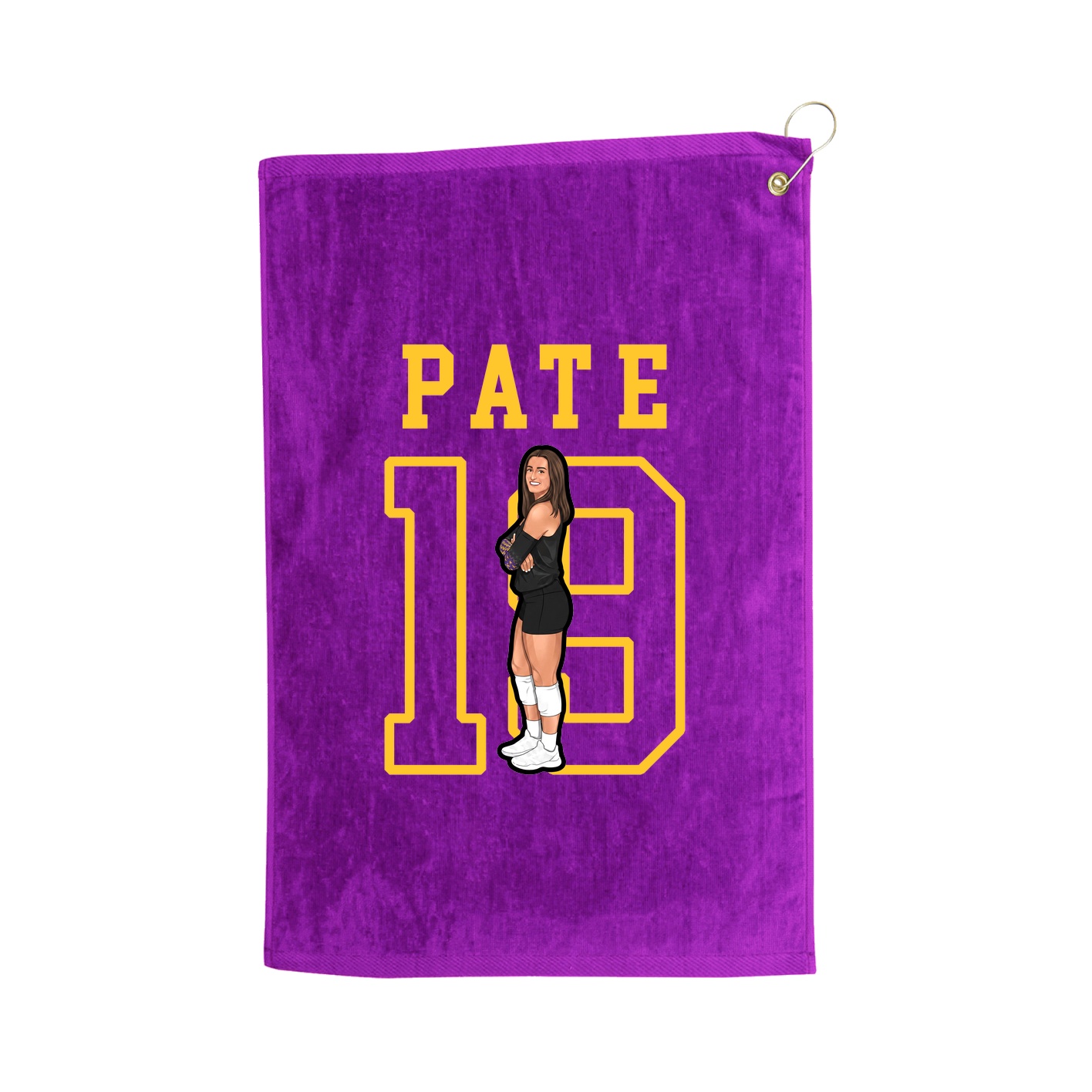 Golf Towel — Shirsey in Purple