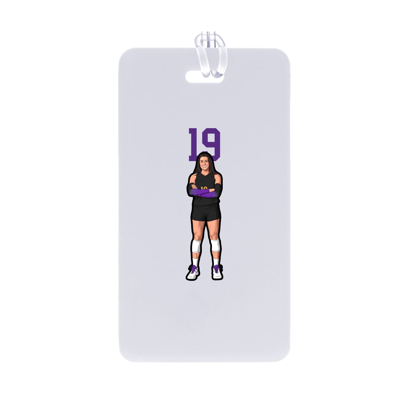 Bag Tag — Number Top in Classic