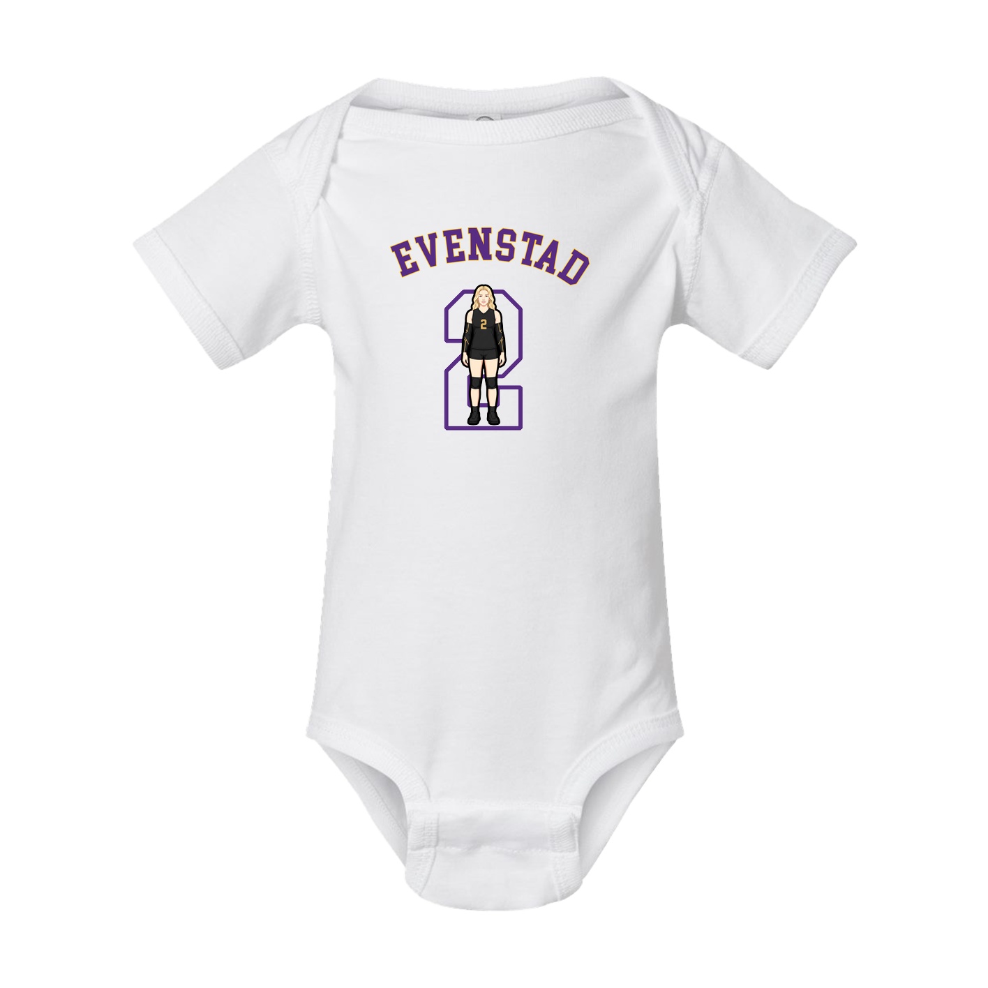 Baby Onesie — Shirsey Arch in White