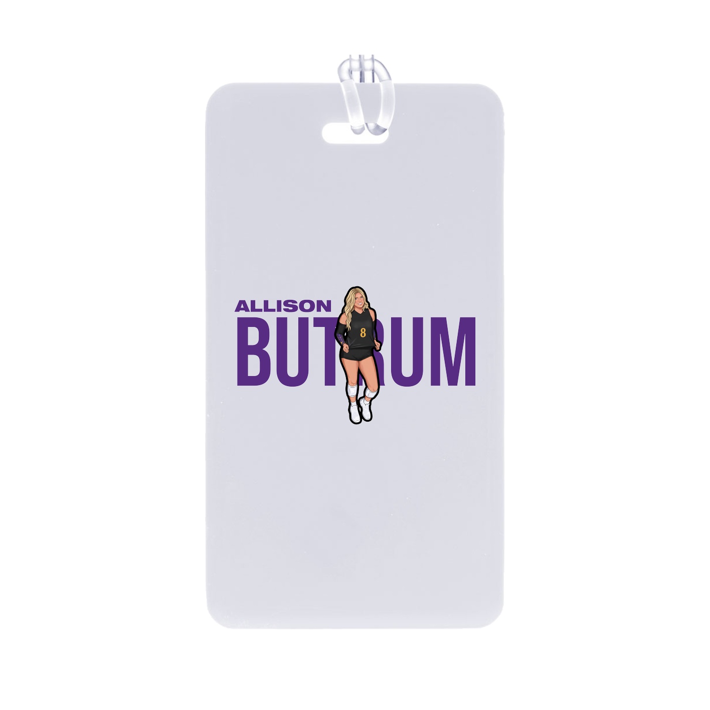 Bag Tag — Player Name in Classic