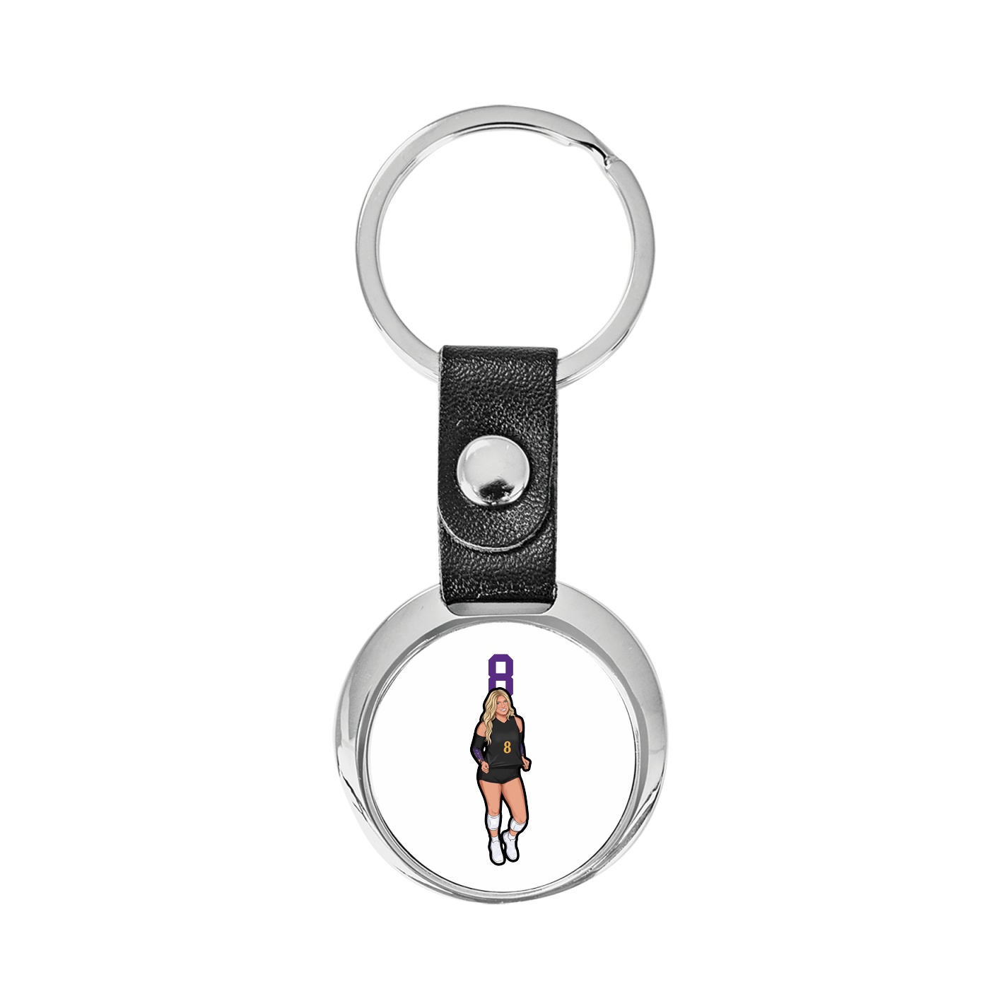 Key Chain — Number Top in Classic