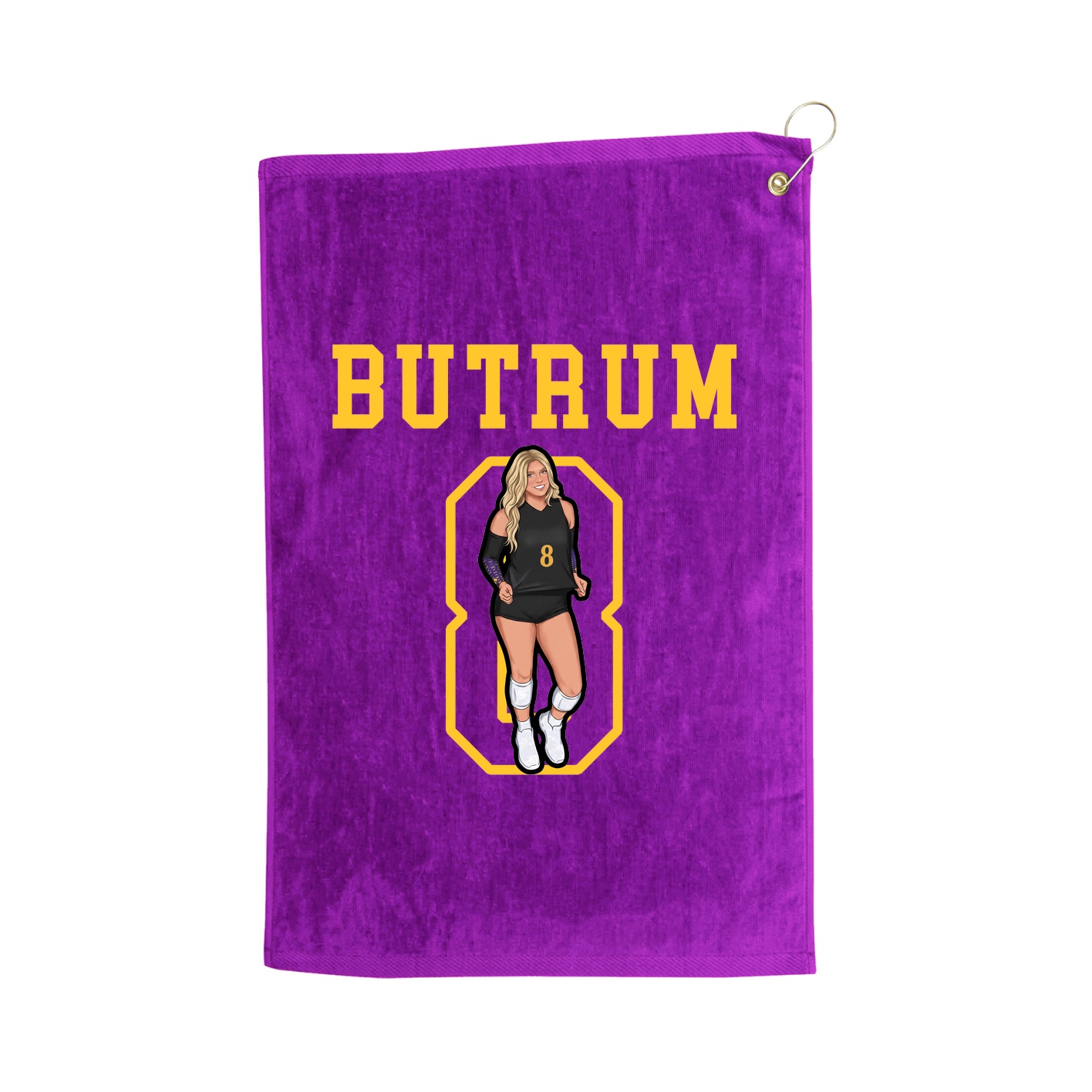Golf Towel — Shirsey in Purple
