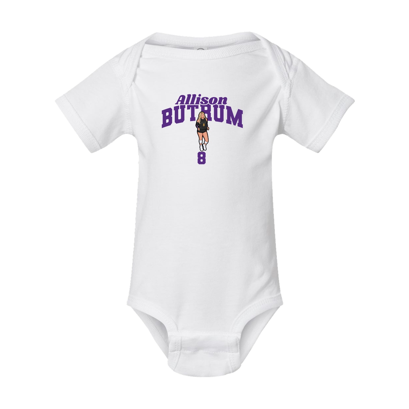 Baby Onesie — Signature Arch in White