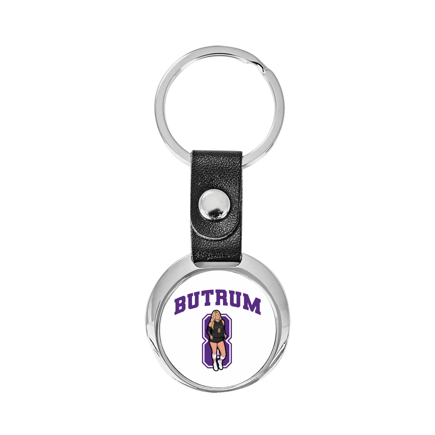 Key Chain — Number in Classic