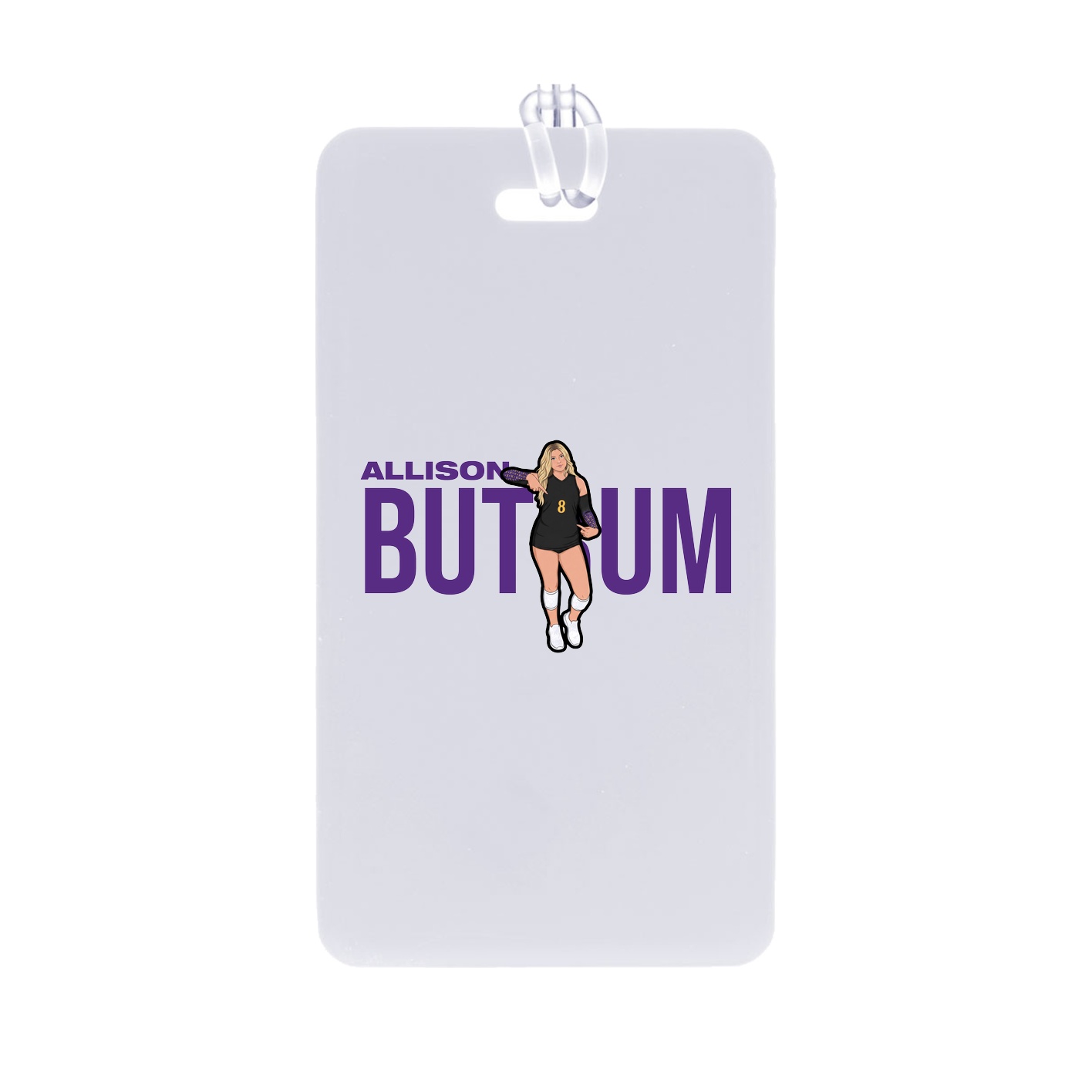 Bag Tag — Player Name in Classic
