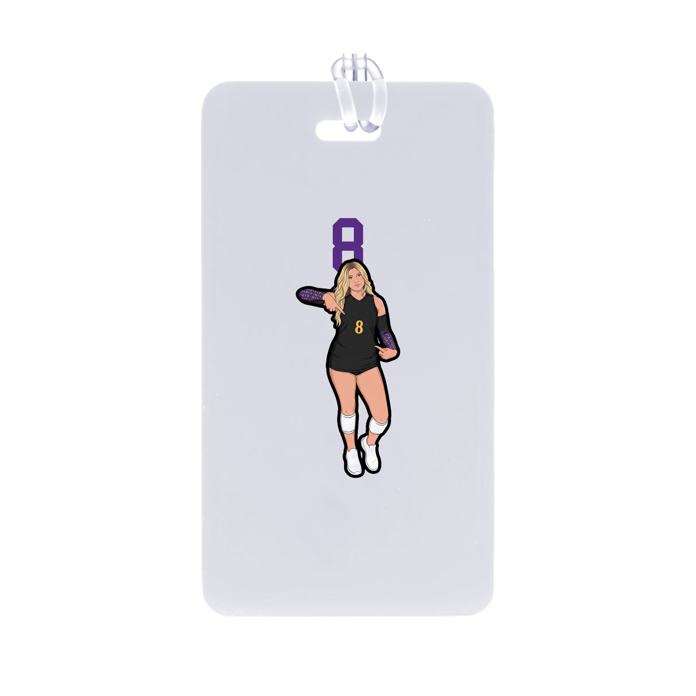 Bag Tag — Number Top in Classic