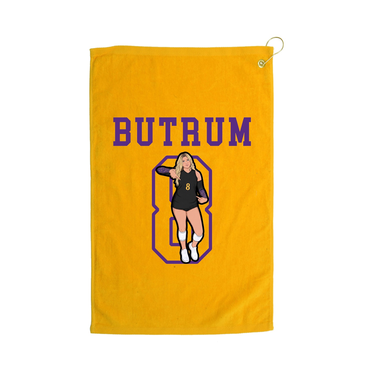 Golf Towel — Shirsey in Gold