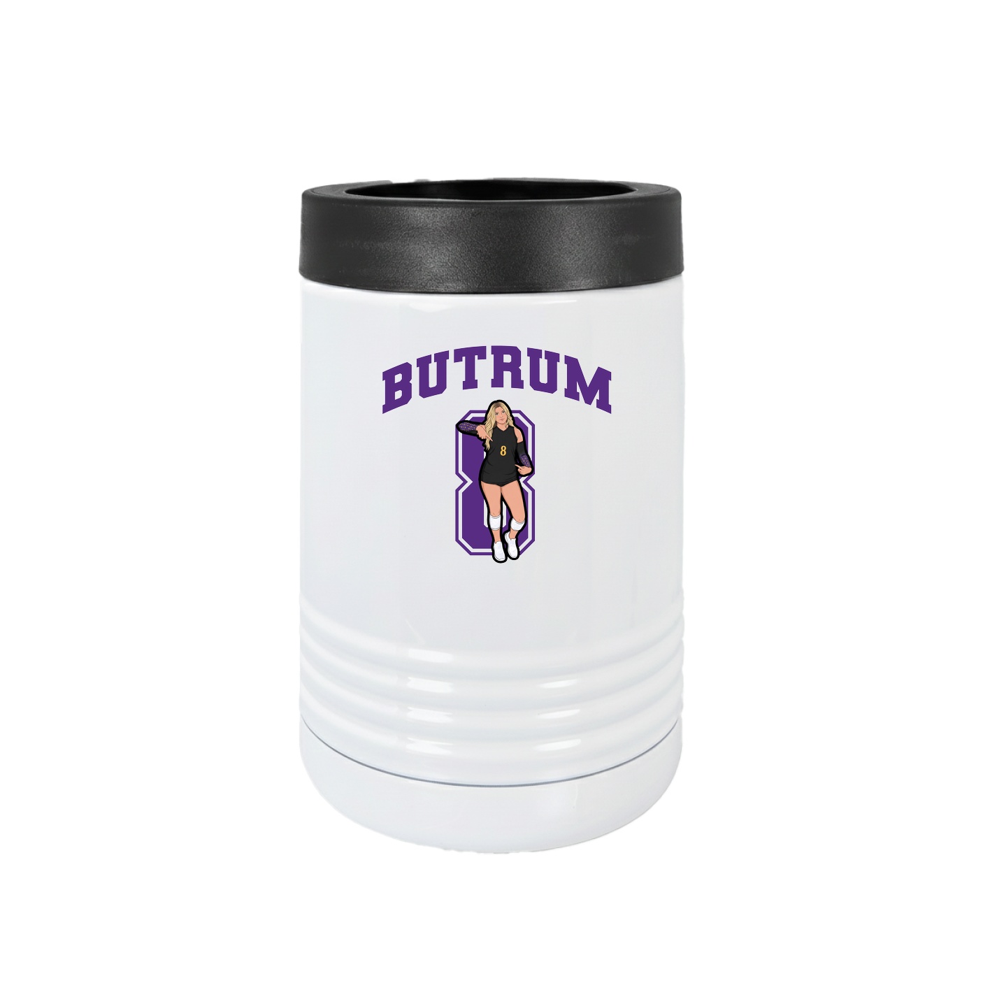 Beverage Holder — Number in White