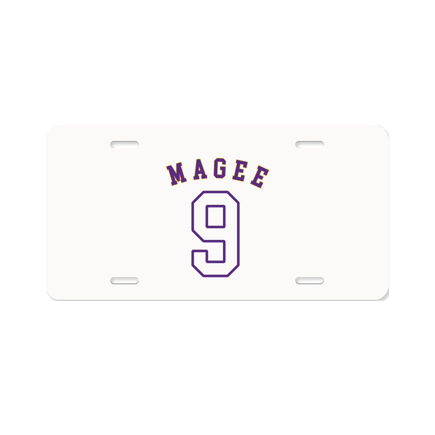 License Plate — Shirsey Arch in Classic