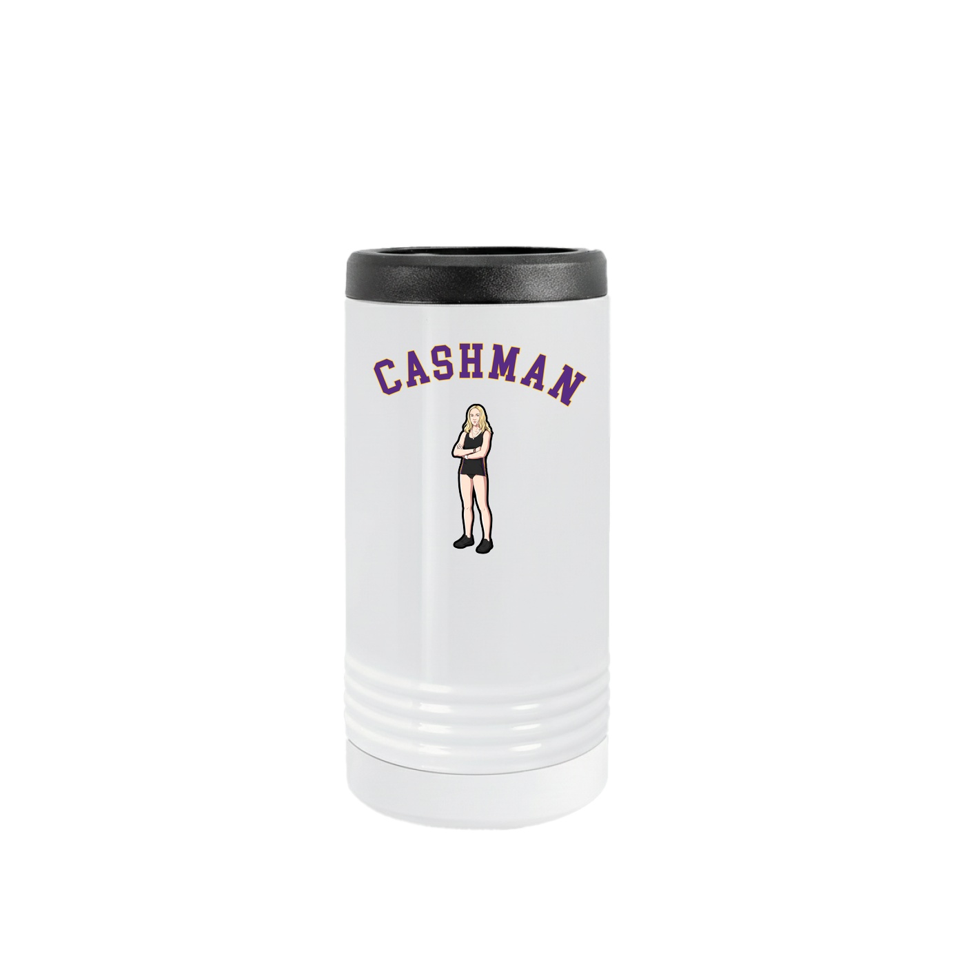 Slim Beverage Holder — Shirsey Arch in White