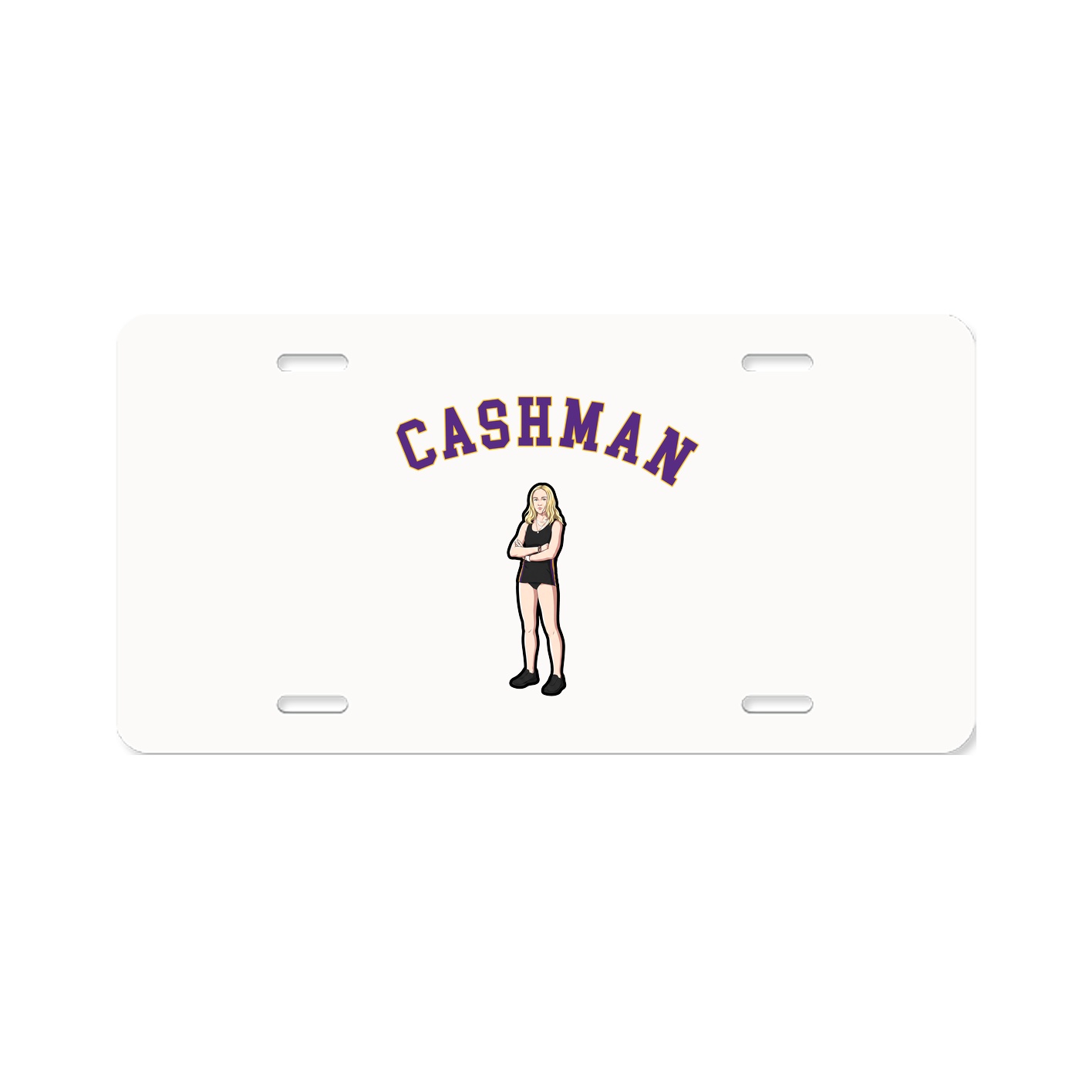 License Plate — Shirsey Arch in Classic
