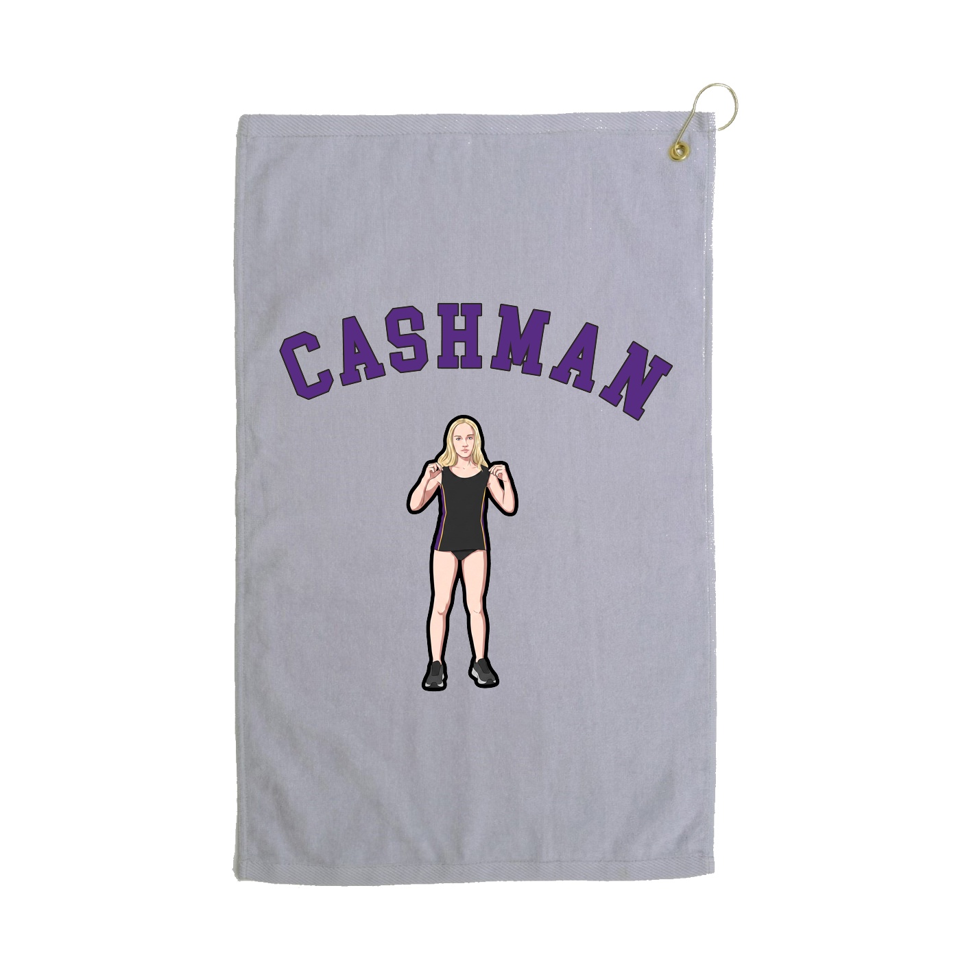 Golf Towel — Shirsey Arch in Grey