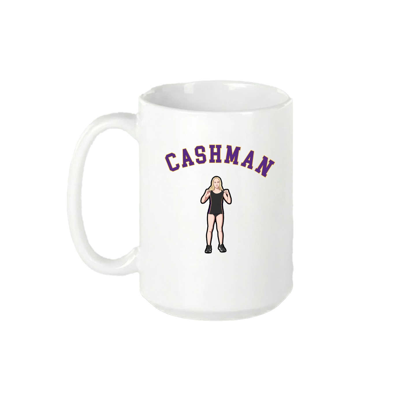 15oz Coffee Mug — Shirsey Arch in White