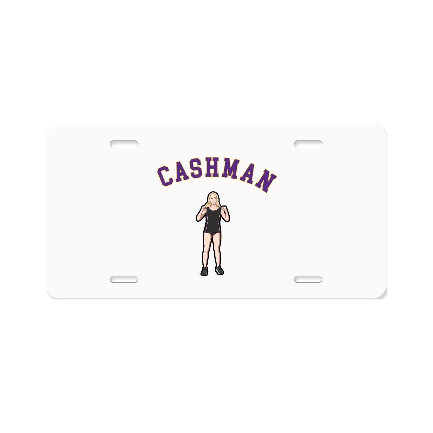 License Plate — Shirsey Arch in Classic
