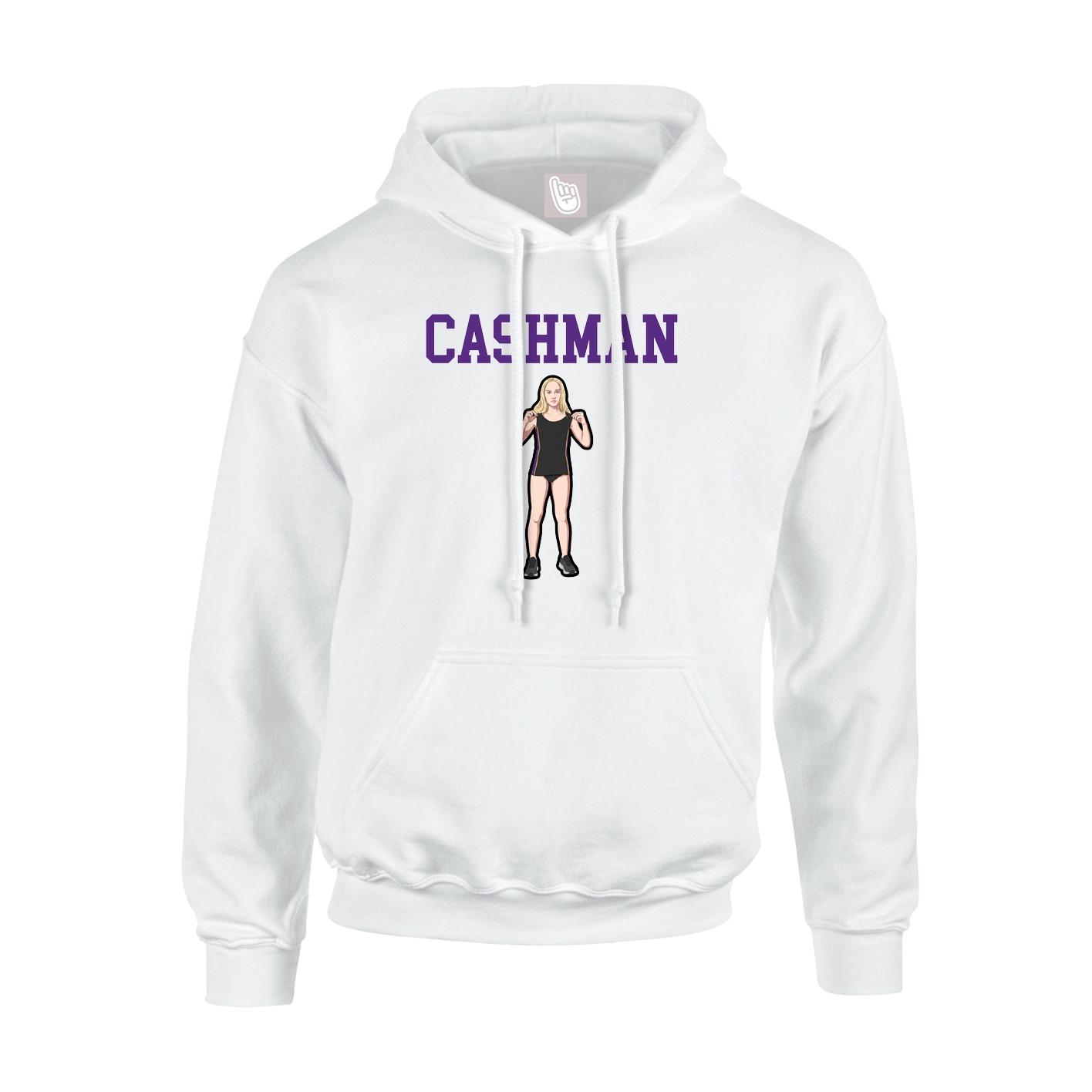 Youth Hoodie — Shirsey in White