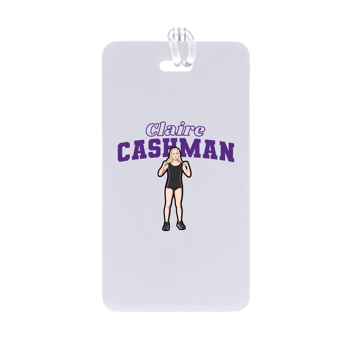 Bag Tag — Name Arch in Classic