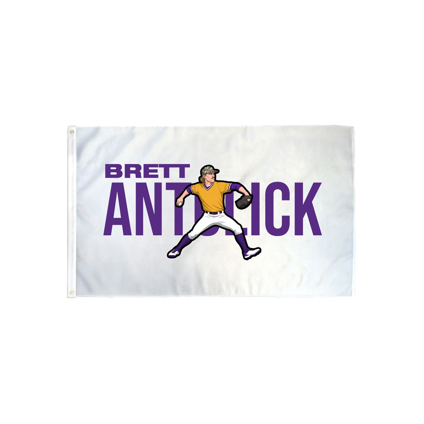 3x5 Flag — Player Name in Classic
