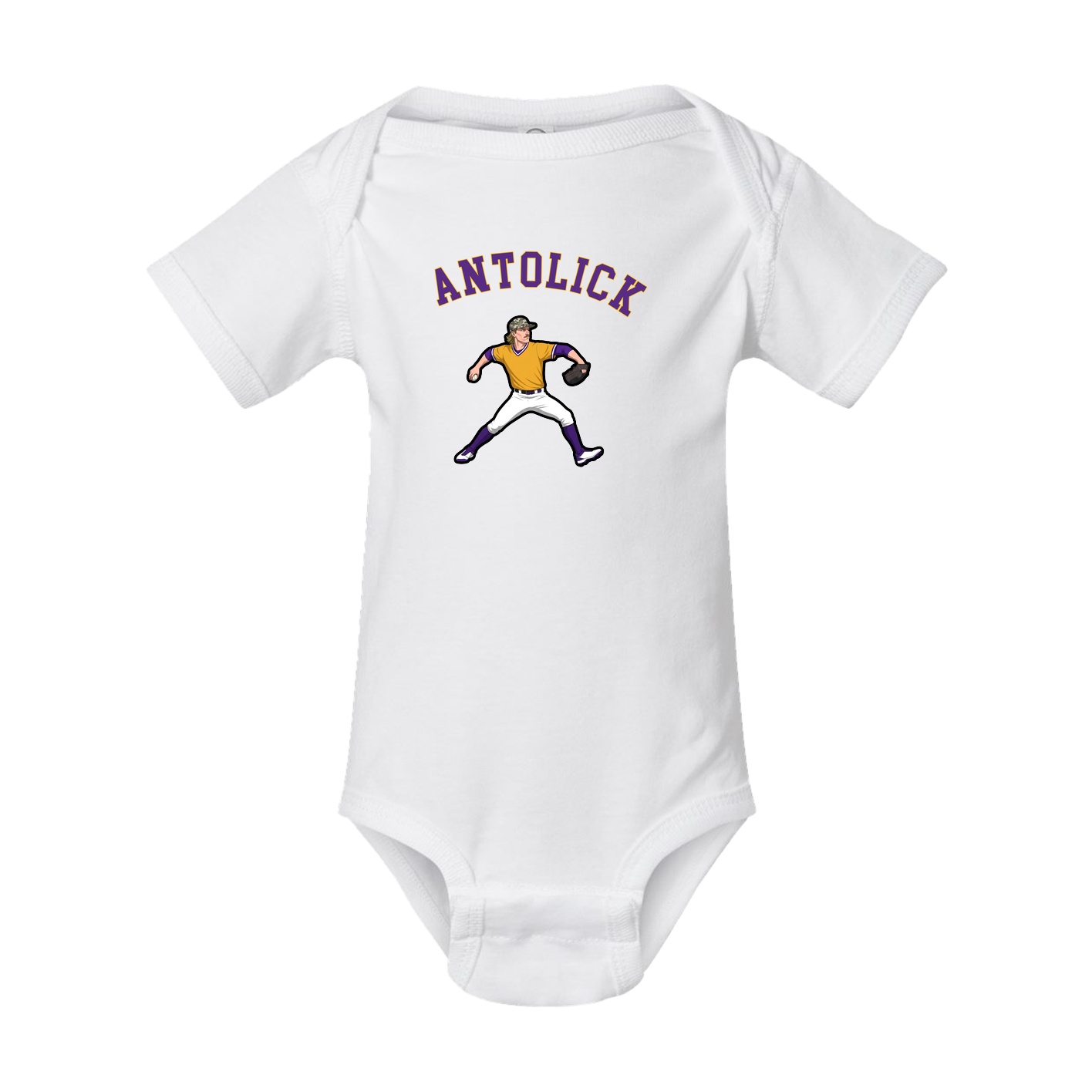 Baby Onesie — Shirsey Arch in White