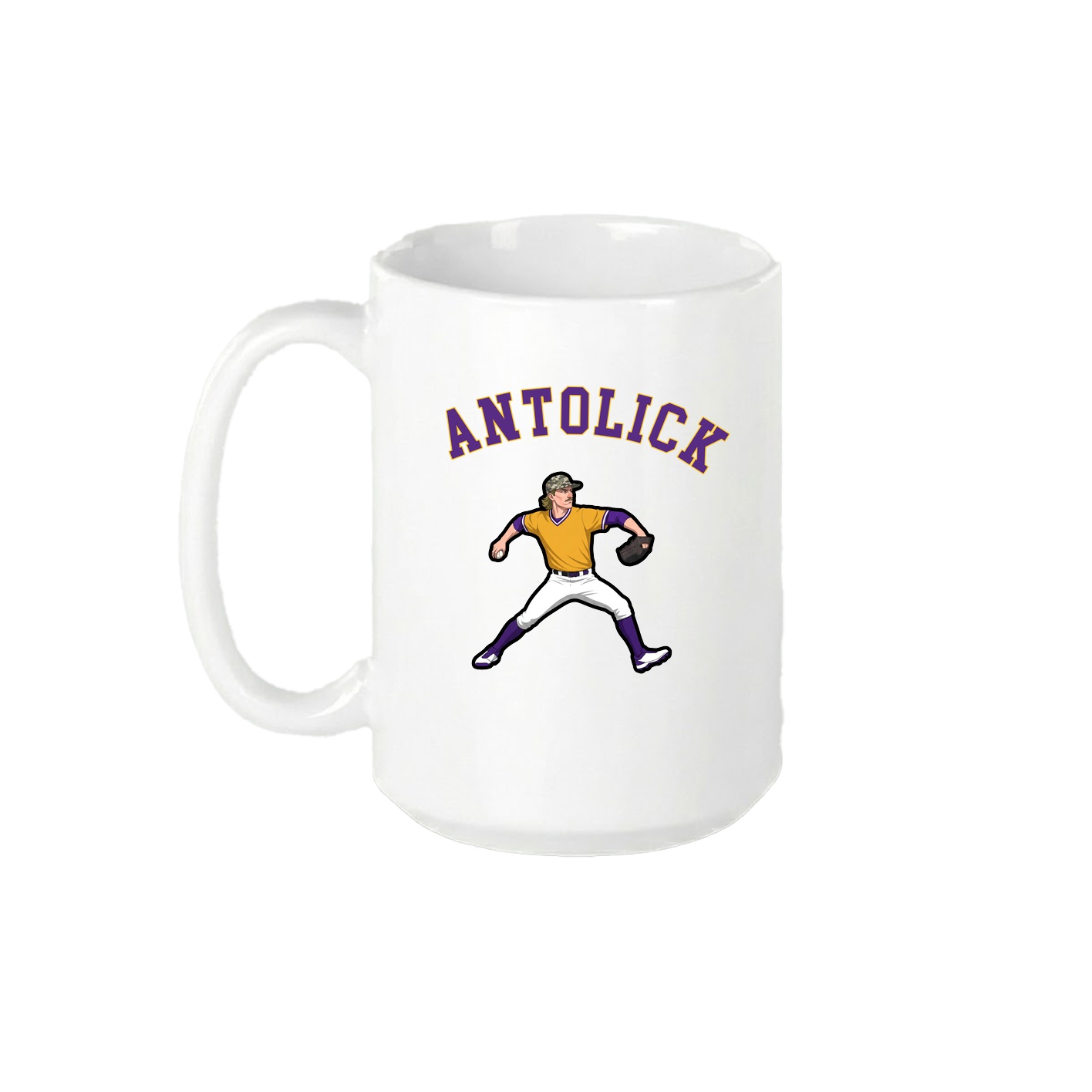 15oz Coffee Mug — Shirsey Arch in White