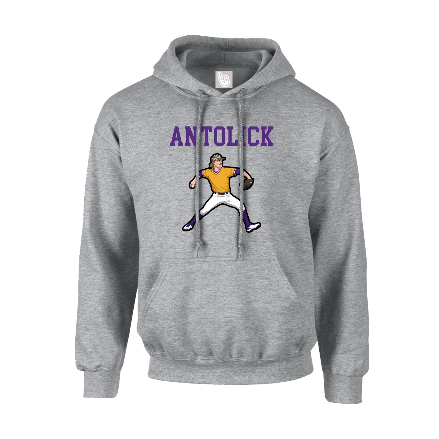 Hoodie — Shirsey in Grey