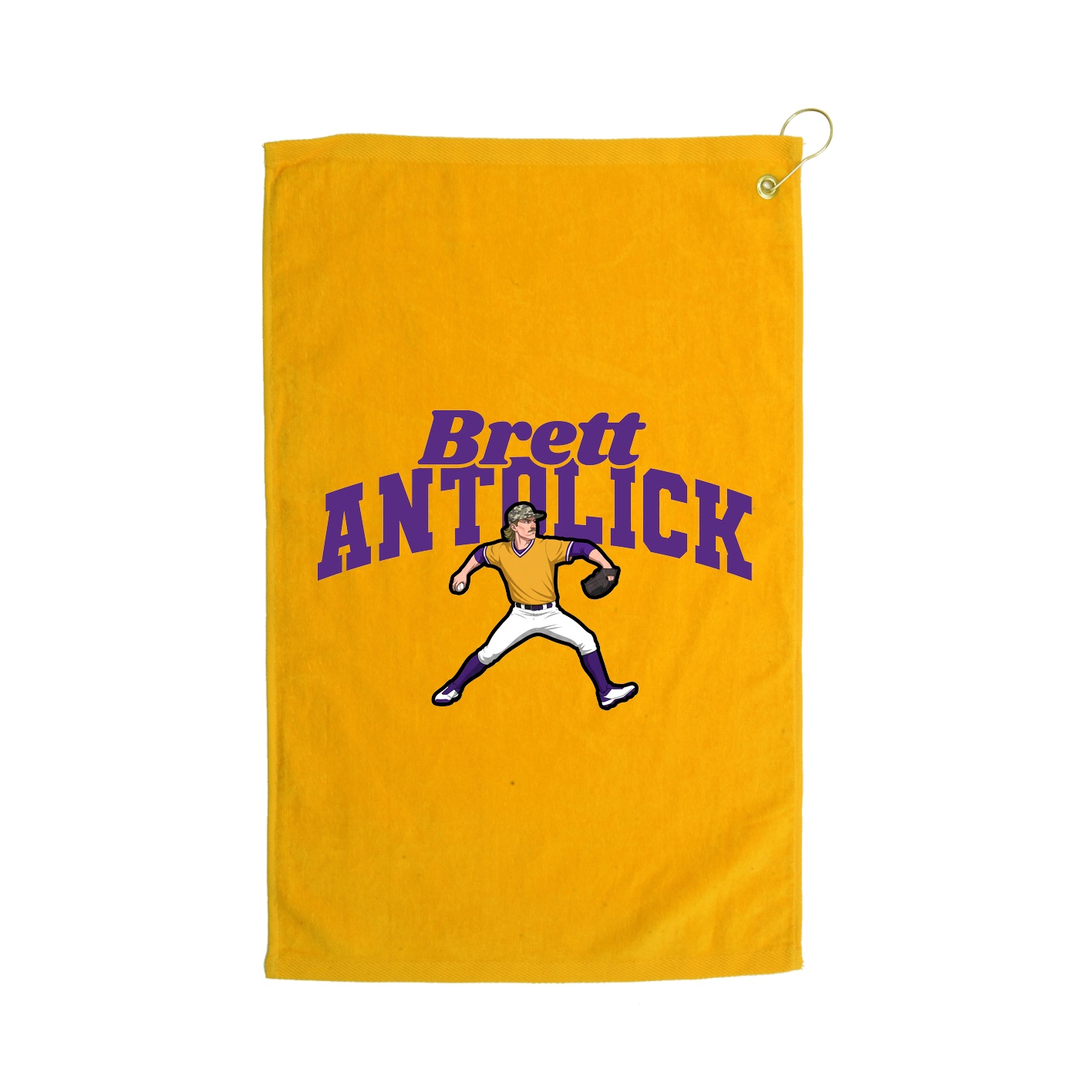 Golf Towel — Signature Arch in Gold