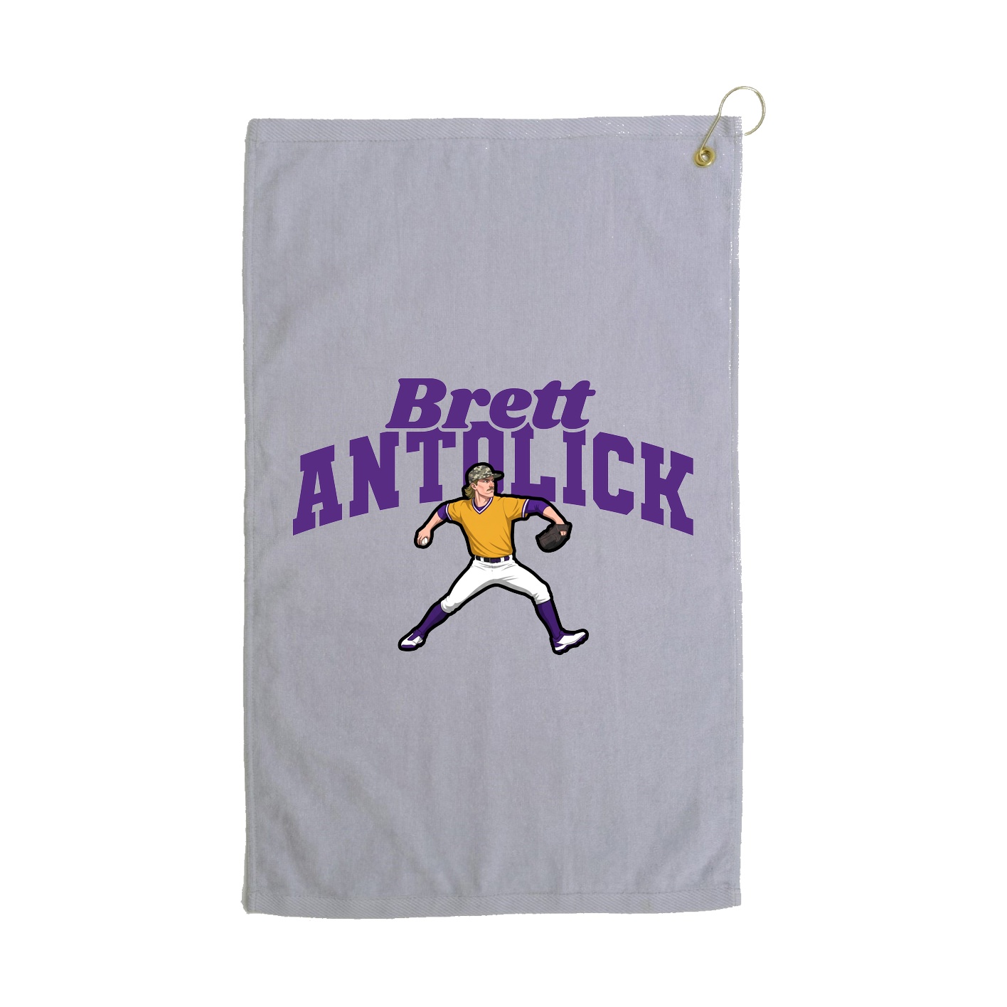 Golf Towel — Signature Arch in Grey