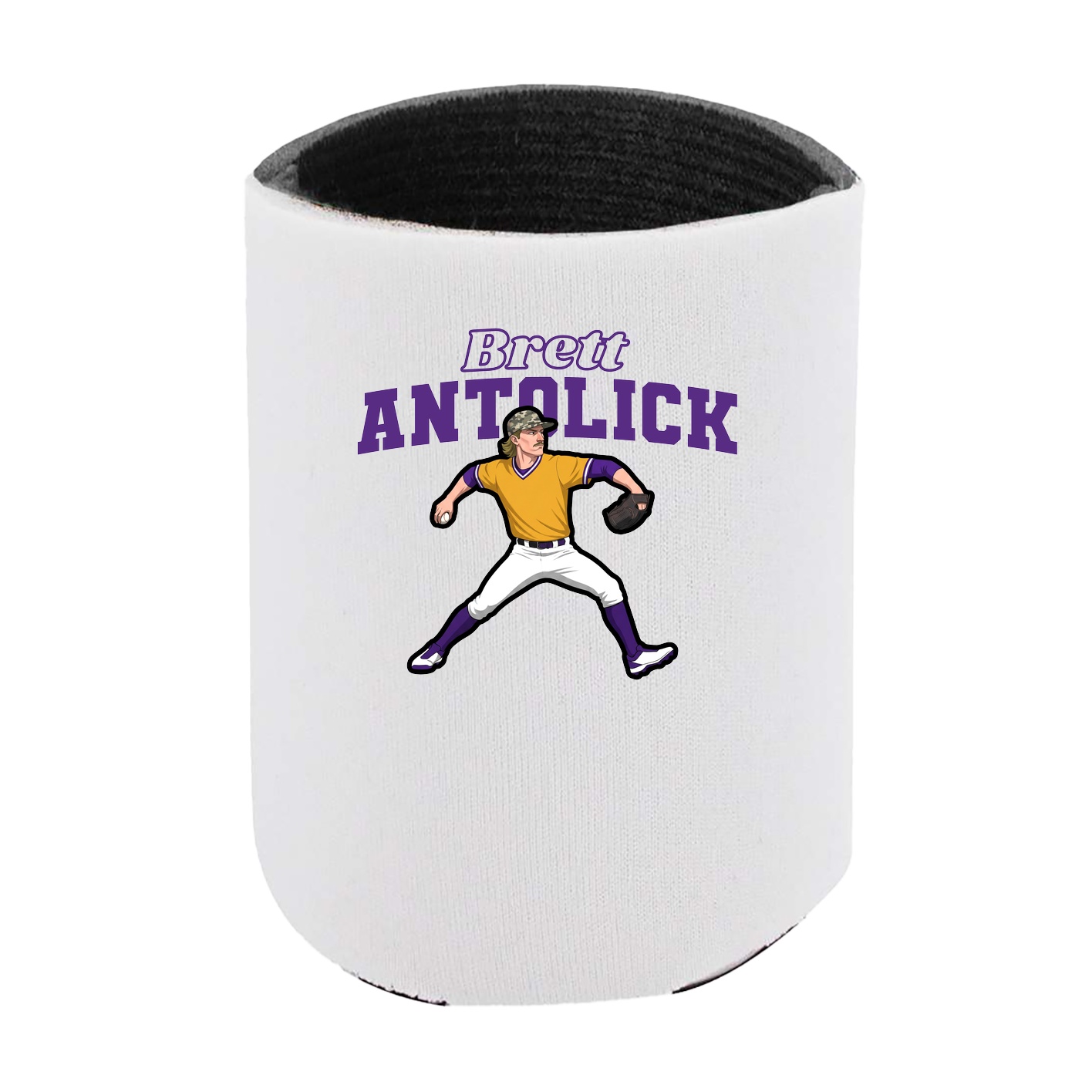 Can Holder — Name Arch in White