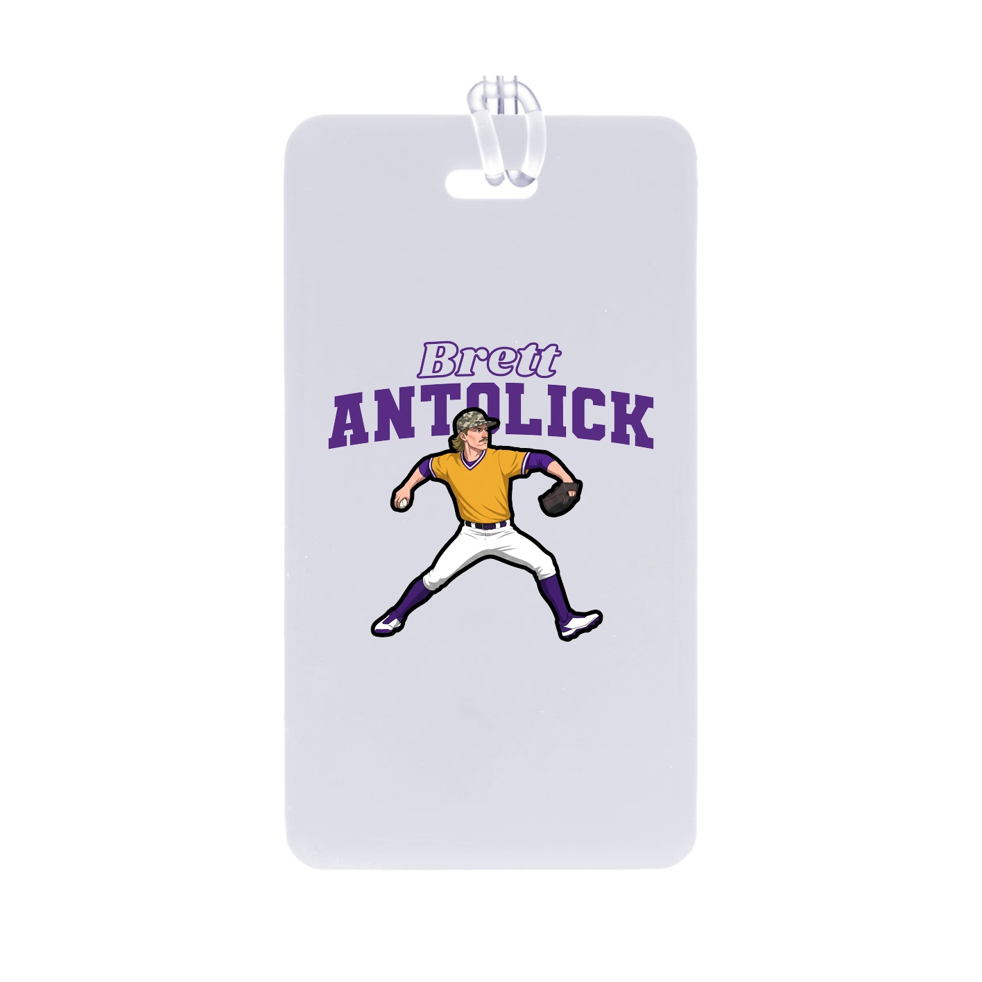 Bag Tag — Name Arch in Classic