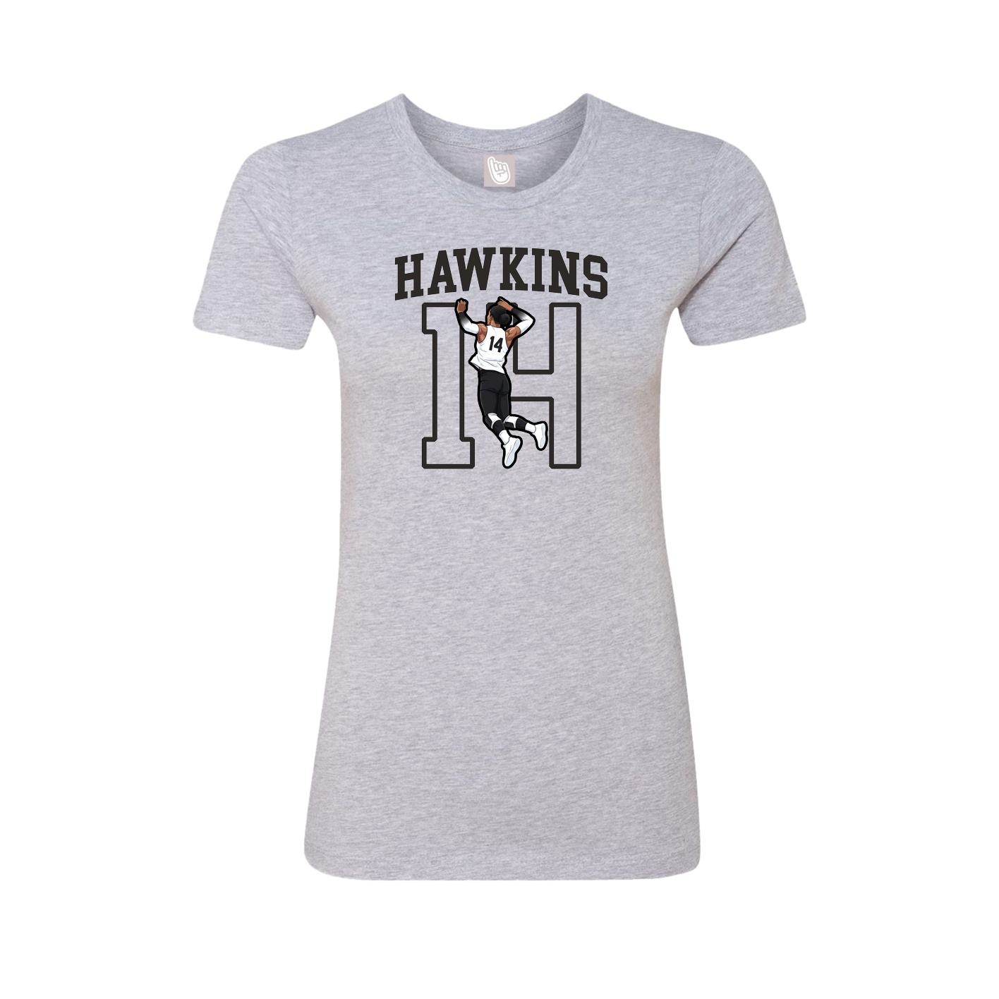 Fitted Women's Tee — Shirsey in Grey